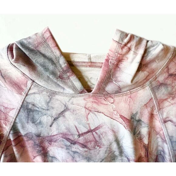 Tie-Dye Womens Cropped Hoodie Size (L) NWT - Picture 3 of 9